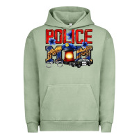 Pigment Oil Green police mom Urban Hoodie - Zillion Design Studio
