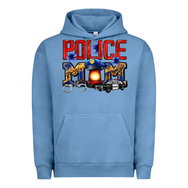 Police Mom Urban Hoodie by Zillion Design Studio | Teevron