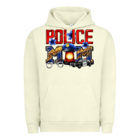 Pigment Pistachio police mom Urban Hoodie - Zillion Design Studio