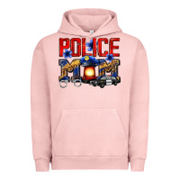 Pigment Salmon police mom Urban Hoodie - Zillion Design Studio