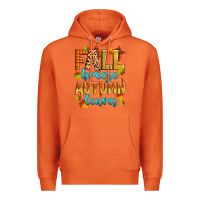 Carrot fall breeze autumn leaves Premium Hoodie - Zillion Design Studio
