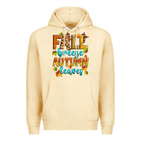 Pina Colada fall breeze autumn leaves Premium Hoodie - Zillion Design Studio