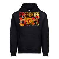 Black firefighter mom Urban Hoodie - Zillion Design Studio