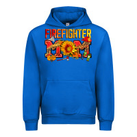 Cobalt firefighter mom Urban Hoodie - Zillion Design Studio