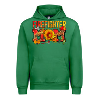 Emerald firefighter mom Urban Hoodie - Zillion Design Studio