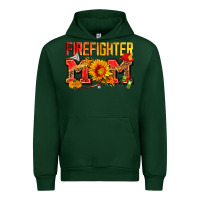 Forest Green firefighter mom Urban Hoodie - Zillion Design Studio
