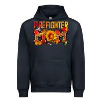 Navy firefighter mom Urban Hoodie - Zillion Design Studio