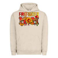 Pigment French Oak firefighter mom Urban Hoodie - Zillion Design Studio