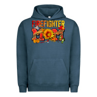 Pigment Midnight Navy firefighter mom Urban Hoodie - Zillion Design Studio