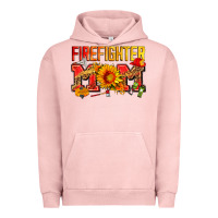 Pigment Salmon firefighter mom Urban Hoodie - Zillion Design Studio