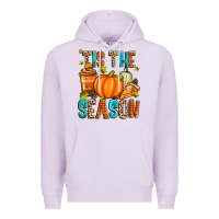 Lilac 'tis the season fall Premium Hoodie - Zillion Design Studio