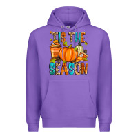 Purple 'tis the season fall Premium Hoodie - Zillion Design Studio