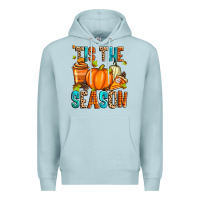 Blue Mist 'tis the season fall Premium Hoodie - Zillion Design Studio