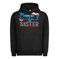 Pigment Black baseball sister with leopard Urban Hoodie - Zillion Design Studio