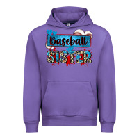 Tulip baseball sister with leopard Urban Hoodie - Zillion Design Studio