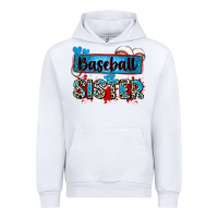 White baseball sister with leopard Urban Hoodie - Zillion Design Studio