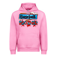 Fuchsia Pink baseball brother Urban Hoodie - Zillion Design Studio