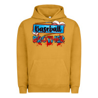 Pigment Peanut Butter baseball brother Urban Hoodie - Zillion Design Studio