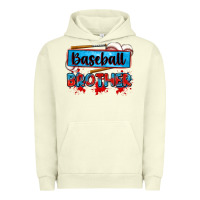 Pigment Pistachio baseball brother Urban Hoodie - Zillion Design Studio