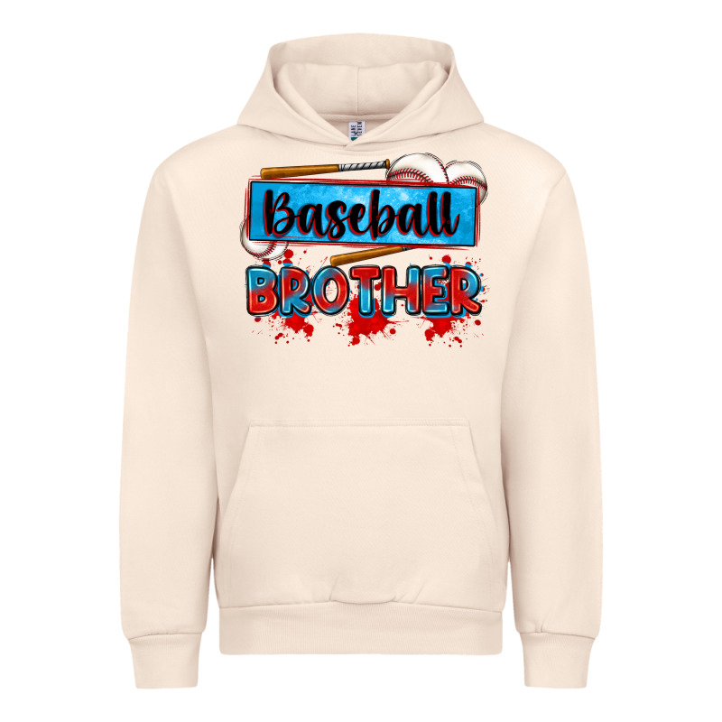 Baseball Brother Urban Hoodie by Zillion Design Studio | Teevron