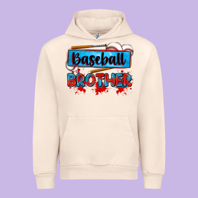 Baseball Brother Urban Hoodie Designed By Zillion Design Studio