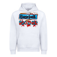 White baseball brother Urban Hoodie - Zillion Design Studio