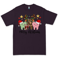 Plum merry christmas tooth Premium Tee - CowhideDigitalArt