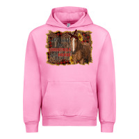 Fuchsia Pink all i want for christmas is a horse Urban Hoodie - RanaPortraitStore