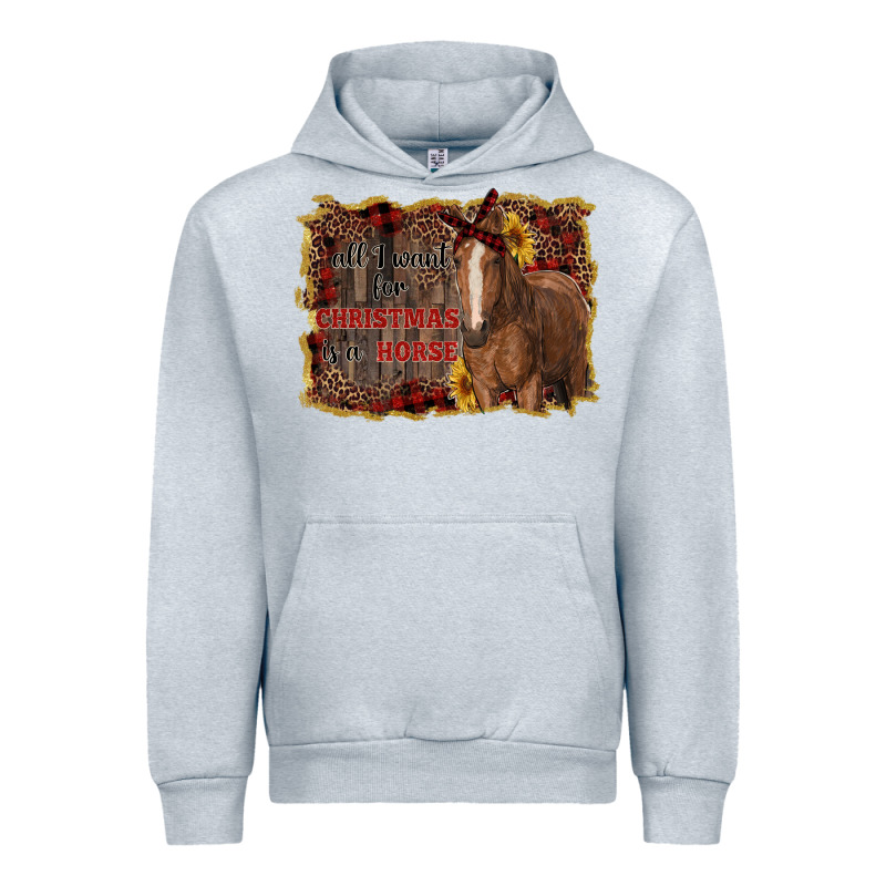 All I Want For Christmas Is A Horse Urban Hoodie by RanaPortraitStore | Teevron
