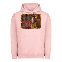 Pigment Salmon all i want for christmas is a horse Urban Hoodie - RanaPortraitStore