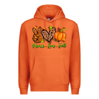 Carrot peace love fall Premium Hoodie - Zillion Design Studio
