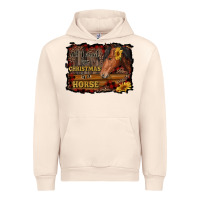 Sandshell all i want for christmas is a horse brown horse Urban Hoodie - RanaPortraitStore