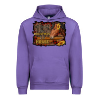 Tulip all i want for christmas is a horse brown horse Urban Hoodie - RanaPortraitStore