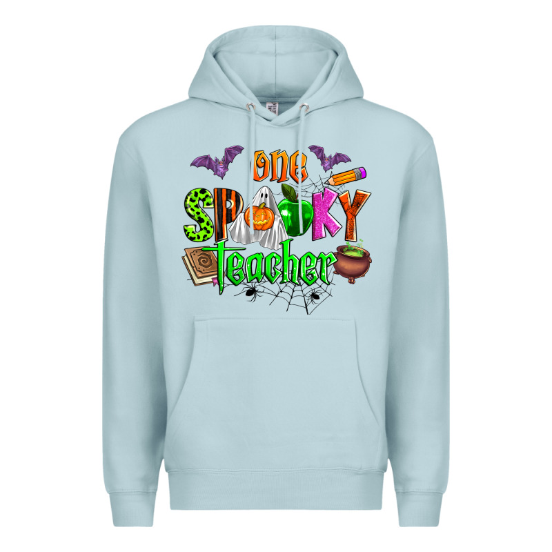 One Spooky Teacher Premium Hoodie by Zillion Design Studio | Teevron
