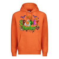 Carrot one spooky teacher Premium Hoodie - Zillion Design Studio