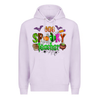 Lilac one spooky teacher Premium Hoodie - Zillion Design Studio