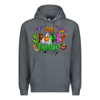 Rock one spooky teacher Premium Hoodie - Zillion Design Studio