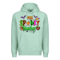 Seafoam one spooky teacher Premium Hoodie - Zillion Design Studio