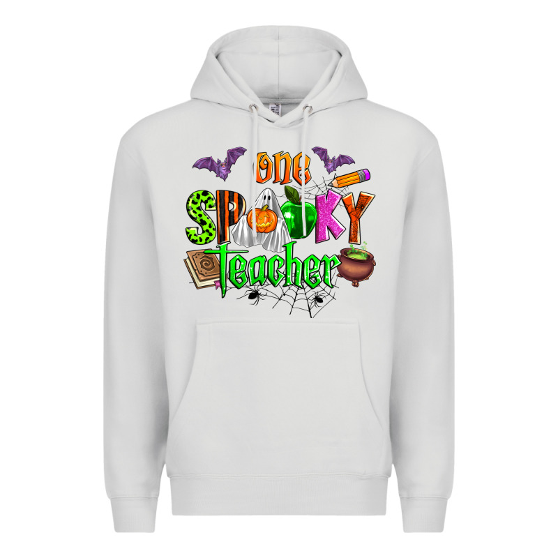 One Spooky Teacher Premium Hoodie by Zillion Design Studio | Teevron