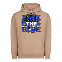 Pigment Burro back the blue Urban Hoodie - Zillion Design Studio