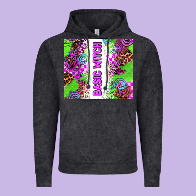 Basic Witch Vintage Hoodie Designed By Adodesignshop