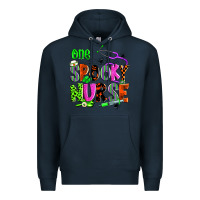 Navy one spooky nurse Premium Hoodie - Zillion Design Studio