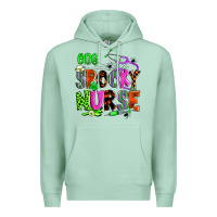 Seafoam one spooky nurse Premium Hoodie - Zillion Design Studio