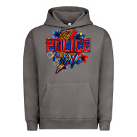 Pigment Tornado police wife with lightning bolt Urban Hoodie - Zillion Design Studio