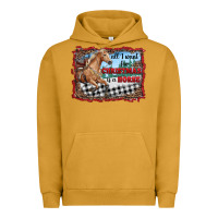 Pigment Peanut Butter all i want for christmas is a horse  with farm Urban Hoodie - RanaPortraitStore