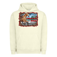 Pigment Pistachio all i want for christmas is a horse  with farm Urban Hoodie - RanaPortraitStore