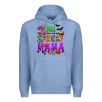 Colony Blue one spooky mama Premium Hoodie - Zillion Design Studio