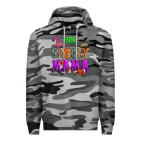 Slate Camo one spooky mama Premium Hoodie - Zillion Design Studio
