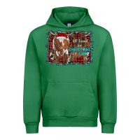 Emerald all i want for christmas is a cow longhorn Urban Hoodie - RanaPortraitStore