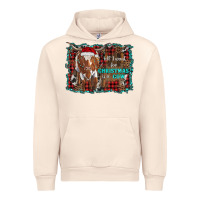 Sandshell all i want for christmas is a cow longhorn Urban Hoodie - RanaPortraitStore
